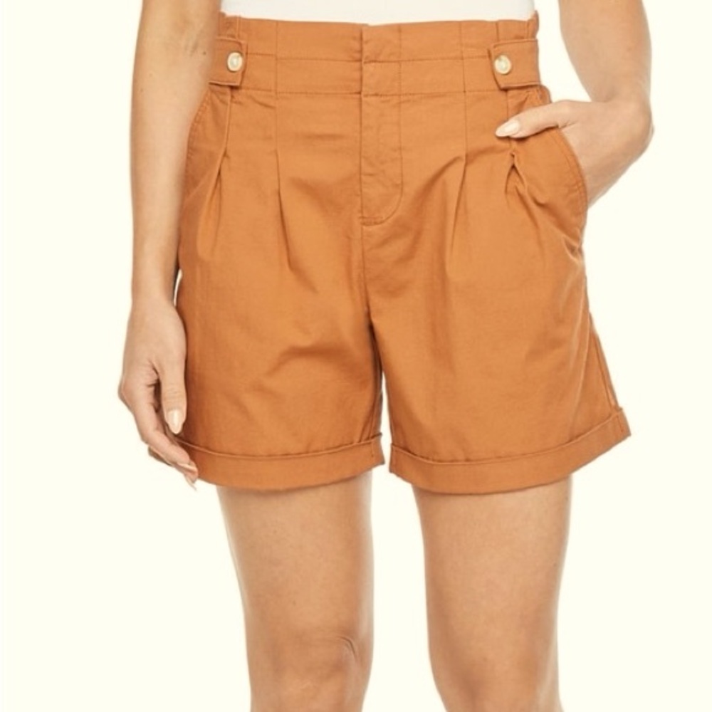 Liz Claiborne Paper Bag Waist Mom Shorts ~ 16P